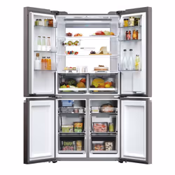 Haier HCR79F19EHMD frigorifero side-by-side Libera installazione 642 L E Acciaio inox - Vista aggiuntiva 6