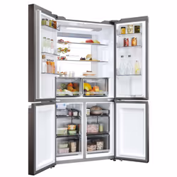 Haier HCR79F19EHMD frigorifero side-by-side Libera installazione 642 L E Acciaio inox - Vista aggiuntiva 8
