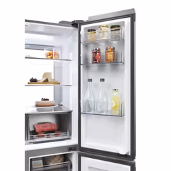 Haier Cube 90 Serie 7 HCR79F19ENMM frigorifero side-by-side Libera installazione 646 L E Platino, Acciaio inox - Vista aggiuntiva 5
