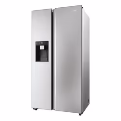 Haier SBS 90 Serie 5 HSW59F18EIMM frigorifero side-by-side Libera installazione 601 L E Platino, Acciaio inox - Vista aggiuntiva 7