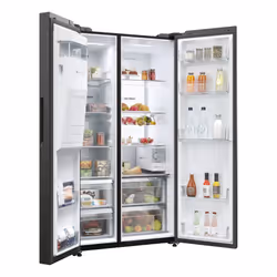 Haier SBS 90 Serie 5 HSW79F18DIPT frigorifero side-by-side Libera installazione 601 L D Nero - Vista aggiuntiva 5