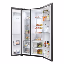 Haier SBS 90 Serie 5 HSW79F18DIPT frigorifero side-by-side Libera installazione 601 L D Nero - Vista aggiuntiva 8