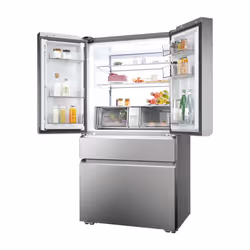 Haier FD 90 Series 7 Pro HFW7918ENMP frigorifero side-by-side Libera installazione 629 L E Platino, Acciaio inox - Vista aggiuntiva 8