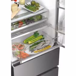 Haier 3D 70 Serie 7 HTW7720DNMP Libera installazione 486 L D Platino, Acciaio inox - Vista aggiuntiva 7