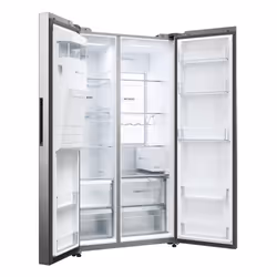 Haier SBS 90 Serie 5 HSW79F18CIMM frigorifero side-by-side Libera installazione 601 L C Platino, Acciaio inox - Vista aggiuntiva 4