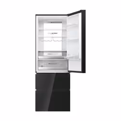 Haier 3D 70 Serie 7 HTW7720DNGB Frigorifero con congelatore in basso 483 L Platino, Acciaio inox classe D No Frost - Vista aggiuntiva 3