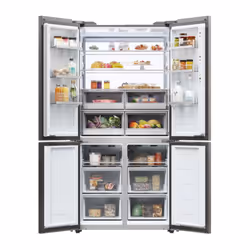 Haier HCW9919ESGB frigorifero side-by-side Libera installazione 586 L E Nero - Vista aggiuntiva 2