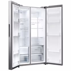 Haier HSW79F18ANMM frigorifero side-by-side Incasso/libero 611 L A Platino, Acciaio inox - Vista aggiuntiva 6
