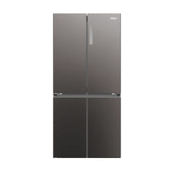 Haier HCR3818ENMD frigorifero side-by-side Libera installazione 467 L E Grigio