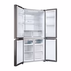 Haier HCR3818ENMD frigorifero side-by-side Libera installazione 467 L E Grigio - Vista aggiuntiva 5