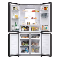 Haier Cube 83 Serie 7 HCR7818DWPT frigorifero side-by-side Libera installazione 467 L D Nero
