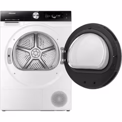 Hisense DH7S107BW asciugatrice Libera installazione Caricamento frontale 10 kg A+++ Bianco - Vista aggiuntiva 5