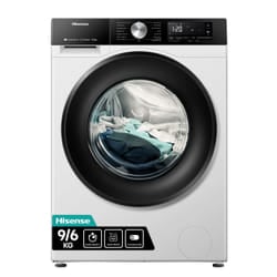 Hisense WD3S9043BW3 lavasciuga Libera installazione Caricamento frontale Bianco D