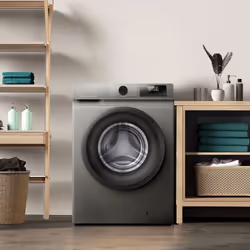 Hisense WF1Q8041BT lavatrice Caricamento frontale 8 kg 1400 Giri/min Grigio - Vista aggiuntiva 4