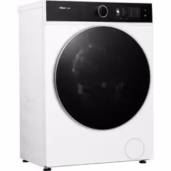 Hisense WD5I8043BWF lavasciuga Libera installazione Caricamento frontale Bianco D