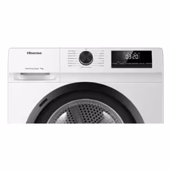 Hisense DHQE900UWDC asciugatrice Libera installazione Caricamento frontale 9 kg Bianco - Vista aggiuntiva 3