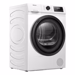 Hisense DHQE900UWDC asciugatrice Libera installazione Caricamento frontale 9 kg Bianco - Vista aggiuntiva 5