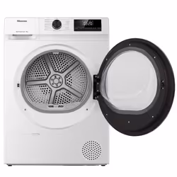 Hisense DHQE900UWDC asciugatrice Libera installazione Caricamento frontale 9 kg Bianco - Vista aggiuntiva 6