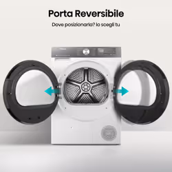 Hisense DH3S902BWCCA asciugatrice Libera installazione Caricamento frontale 9 kg Bianco - Vista aggiuntiva 6