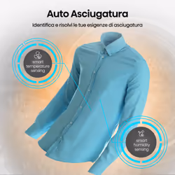 Hisense DH3S902BWCCA asciugatrice Libera installazione Caricamento frontale 9 kg Bianco - Vista aggiuntiva 7