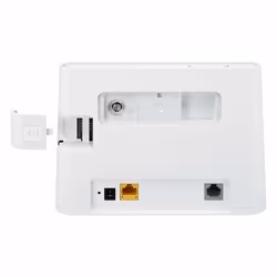 Huawei B311-221 router wireless Gigabit Ethernet Banda singola (2.4 GHz) 4G Bianco - Vista aggiuntiva 6
