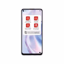 Huawei P40 lite Huawei Mobile Services (HMS) 6 GB 128 GB Argento - Vista aggiuntiva 4