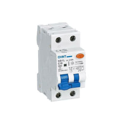 Interruttore magnetotermico differenziale chint 1p+n 25a 300ma 6ka - 203281