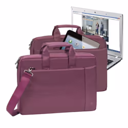 Rivacase 8231 15.6" Borsa da corriere Viola - Vista aggiuntiva 8