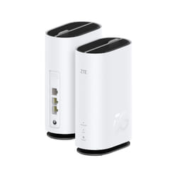ZTE G5C router wireless Gigabit Ethernet Dual-band (2.4 GHz/5 GHz) 5G Bianco