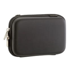Rivacase 9101 4.3" Cover a guscio Nero Poliestere, Poliuretano