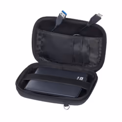 Rivacase 9101 4.3" Cover a guscio Nero Poliestere, Poliuretano - Vista aggiuntiva 4