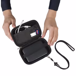 Rivacase 9101 4.3" Cover a guscio Nero Poliestere, Poliuretano - Vista aggiuntiva 6