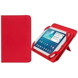 Rivacase 3202 RED custodia per tablet 17,8 cm (7") Custodia a libro Rosso