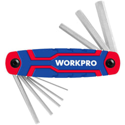 Set di 8 chiavi esagonali pieghevoli (metriche) Workpro
