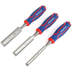 Workpro - Set di 3 pezzi in acciaio al cromo vanadio scalpelli 3 pezzi