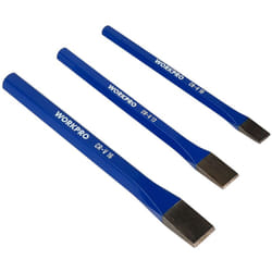 Workpro - Set di 3 scalpelli di ferro
