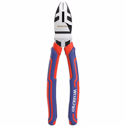 Pinze per tagli diagonali 225 mm. acciaio al carbonio forgiato 50crv con rivestimento in ni-fe per una maggiore durata. impug ...