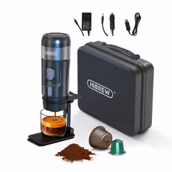 HiBREW H4A Macchina per caffè espresso semiautomatica 0,07 L 15 bar Nero - Vista aggiuntiva 4