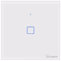 Interruttore Interruttore Smart Sonoff IM190314009 a parete touch Wifi ad un pulsante Gli smart switch WiFi disponibile in bi ...