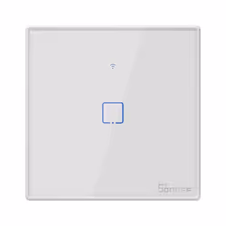 SONOFF T2EU1C- TX Interruttore a parete Touch Wifi a 1 Pulsante Interruttore a parete touch Wifi serie T2TX ad 1 pulsante con ...