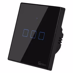 SONOFF T3EU3C-TX Interruttore a parete Touch Wifi 3 pulsanti Interruttore a parete touch Wifi serie T3TX a 3 pulsanti con spi ...