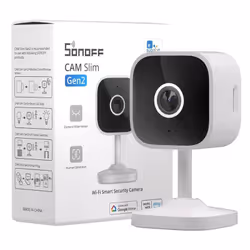 Sonoff Cam Slim Gen2 - Telecamera di Sicurezza WiFi per la Casa Intelligente La Sonoff Slim Cam S2 è una telecamera Wi-Fi com ...