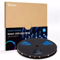 Sonoff M0802040002, Striscia led universale, Interno/esterno, Balcone, Bagno, Camera da letto, Sala da pranzo, Nero, Acriloni ...