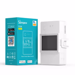 Sonoff Pow Elite Smart Wifi Interruttore con misuratore di potenza intelligente e LCD Tieni traccia del consumo di energia de ...