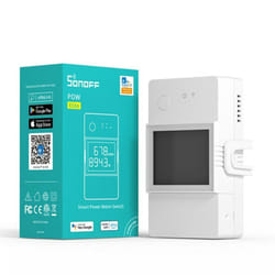 Sonoff - Pow Elite Interruttore intelligente con misuratore di potenza 20 Ampere