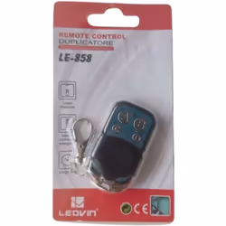 Telecomando Universale Rf (Le-858) Radiocomando 433.92 Porte Cancelli - Confezione Package