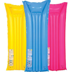 JILONG JL027387N galleggiante da piscina e da spiaggia Blu, Rosa, Giallo Vinile Materassino galleggiante