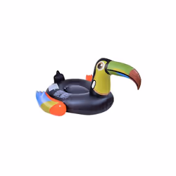 Tucano Gonfiabile Gigante, Colore Nero. Dimensione : 208 x 156 x 100 cm Ideale per il mare e per la piscina; rende la vostra ...