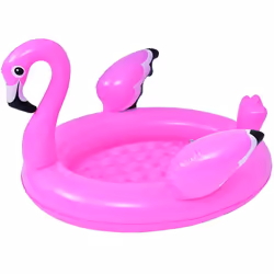 Divertiti un mondo in questa fantastica piscina a forma di fenicottero! Questa fantastica piscina a forma di fenicottero è re ...