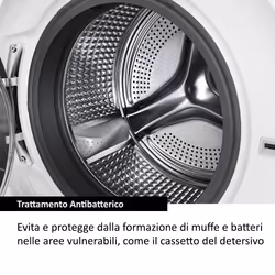 Haier I-Pro Series 7 Plus , Lavatrice, 11kg, Classe A-30%, 1400 giri, Bianco, HW110-B14979EU1IT - Vista aggiuntiva 7